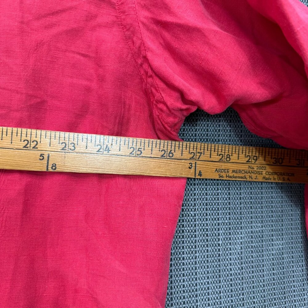 Polo Ralph Lauren Mens Size XXL Red Long Sleeve Button-Up Dress Shirt - Picture 8 of 9